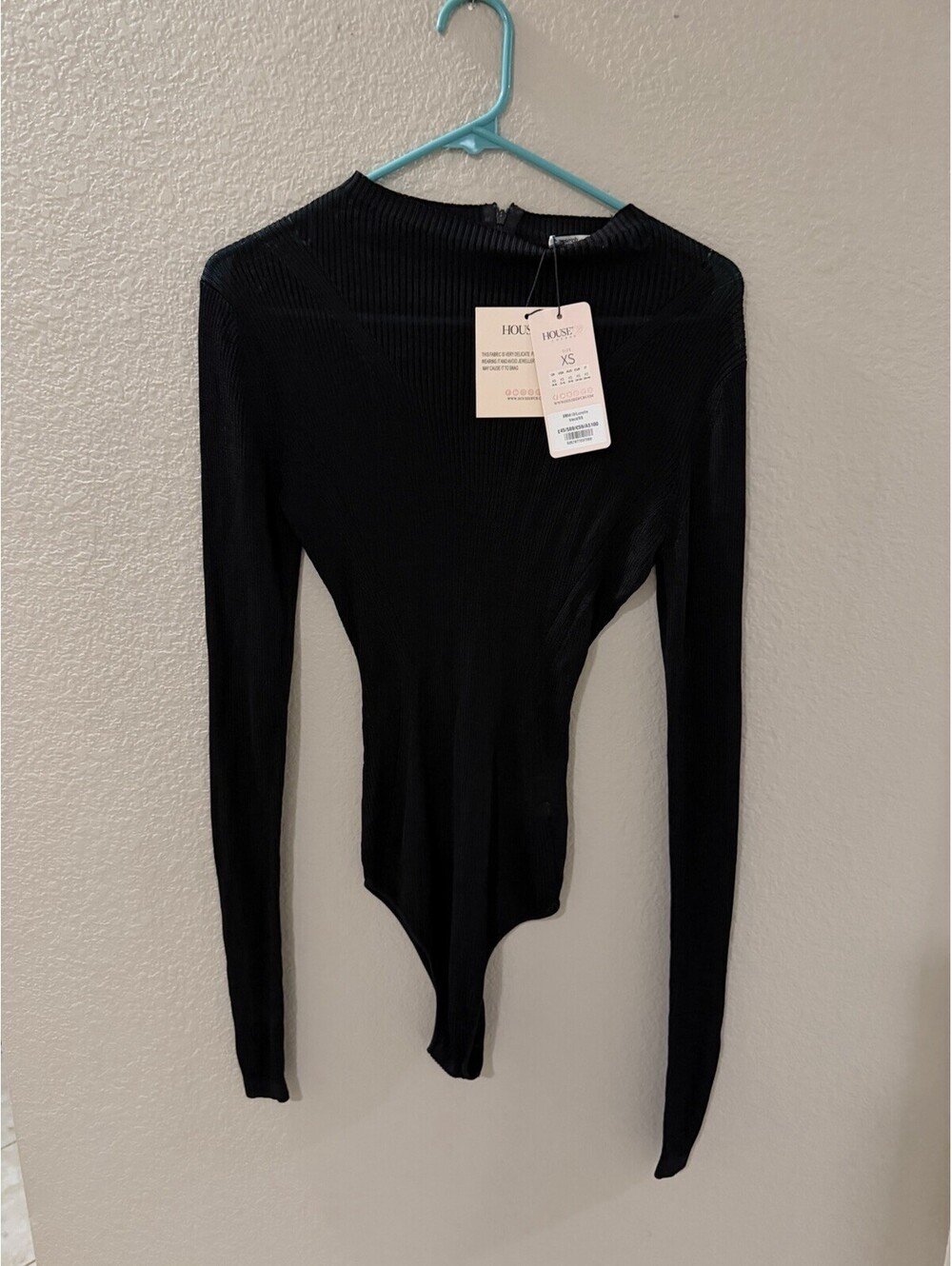 House Of CB Black Bodysuit